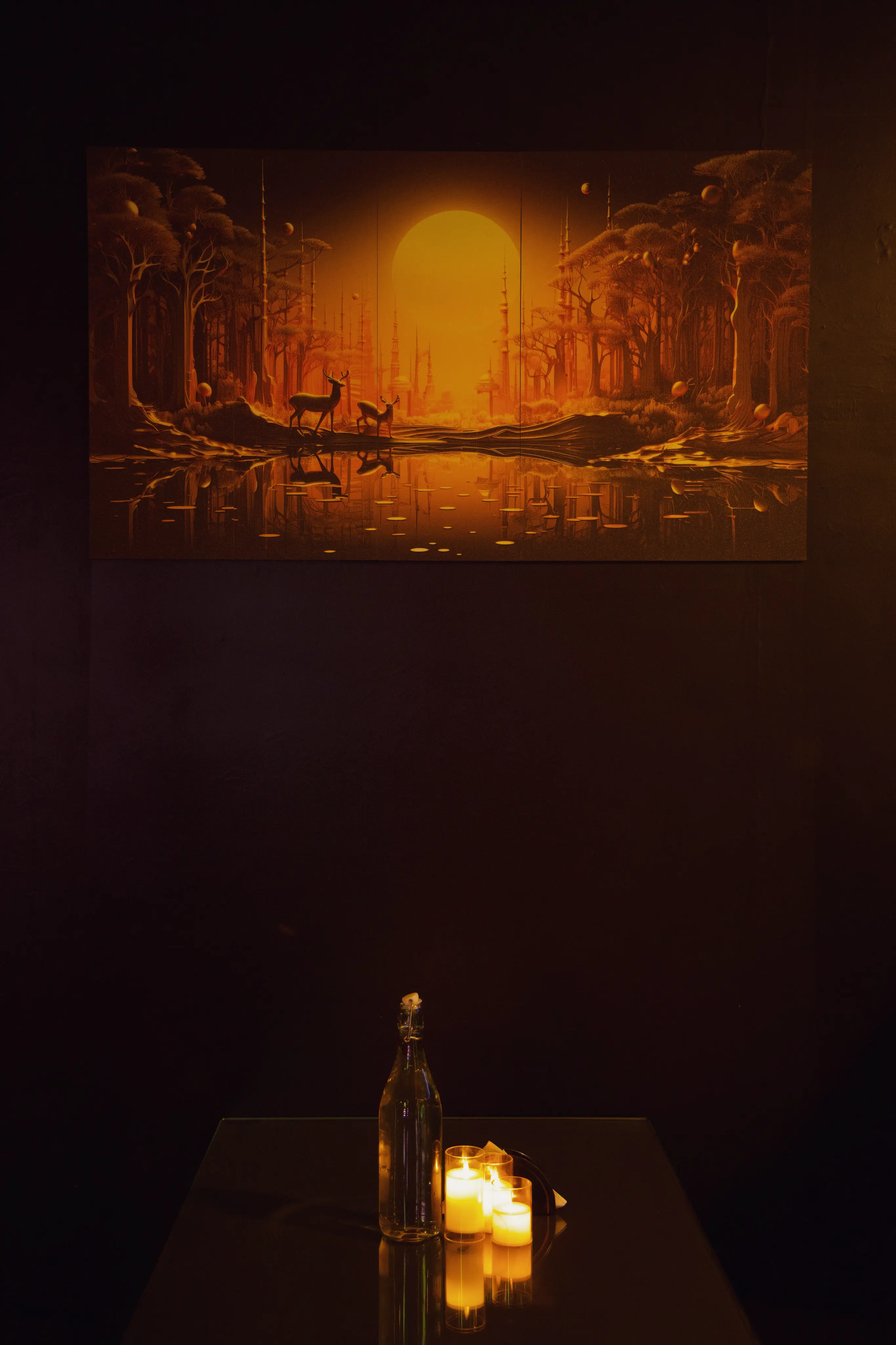 Shadow Lights Cafe interior ambience