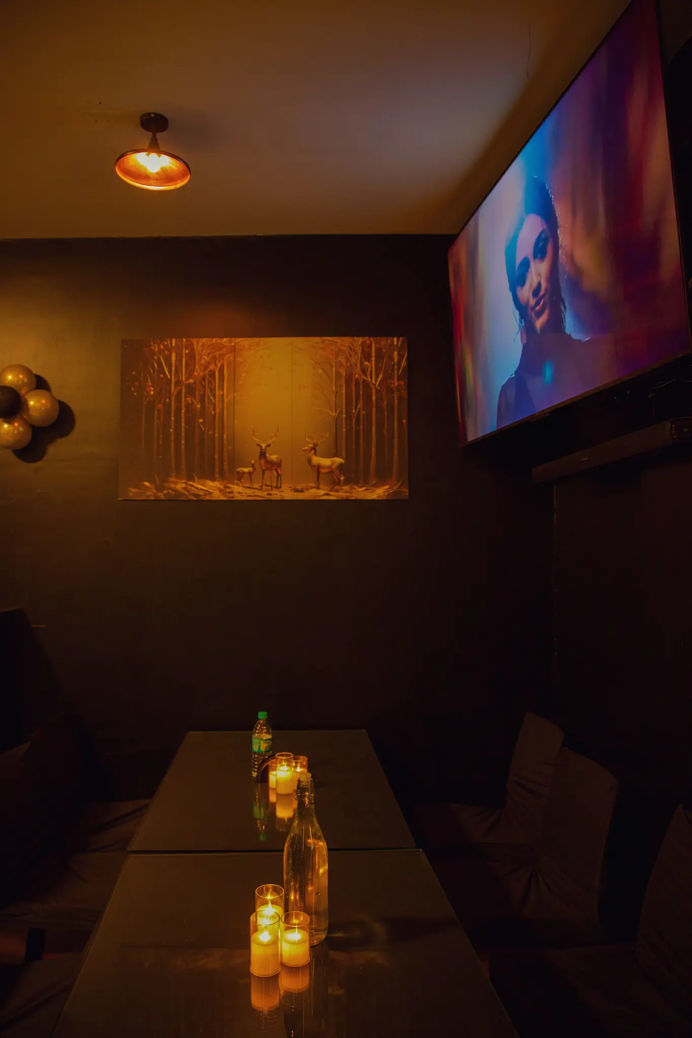 Shadow Lights Cafe warm lighting ambience