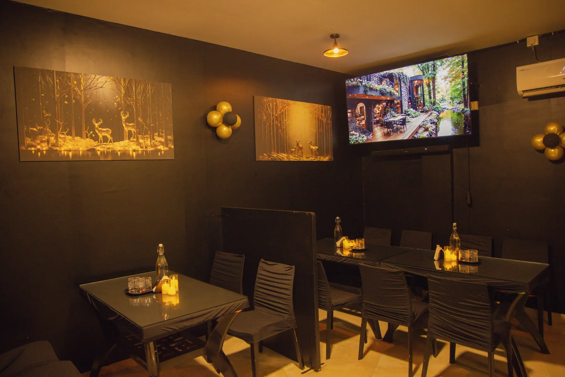 Shadow Lights Cafe full interior view